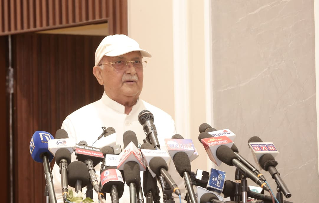 हिंसा र तोडफोडलाई वैधानिकता दिइएको ओलीको आरोप