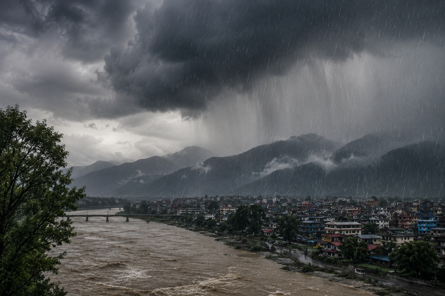 आज र भोलि भारीदेखि धेरै भारी वर्षाको सम्भावना, सतर्क रहन आग्रह